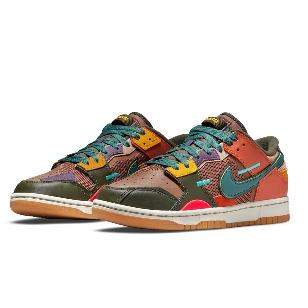 NIKE. Archeo Brown. Dunk Scrap. Men’s. Size 9.